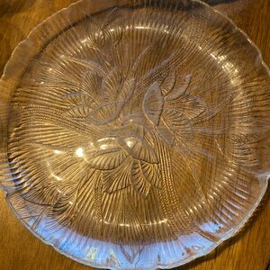 Vintage set of 4 Arcoroc made in France dinner plates 10.5”  Canterbury Cronus